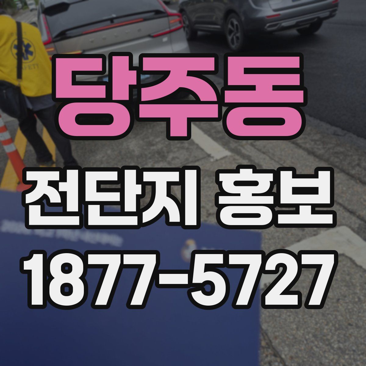 당주동 전단지 홍보