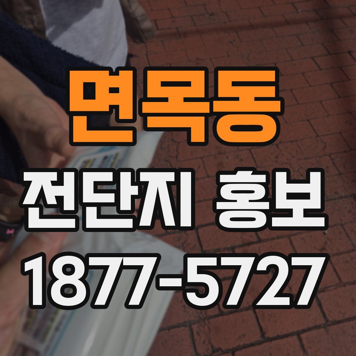 면목동 전단지 홍보