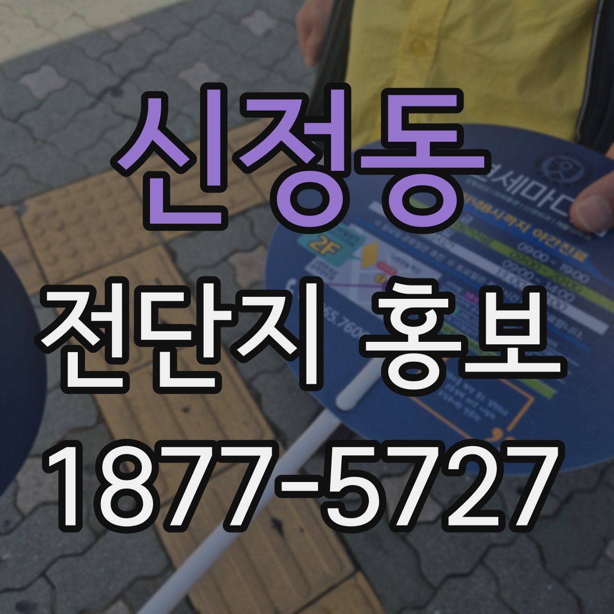 신정동 전단지 홍보