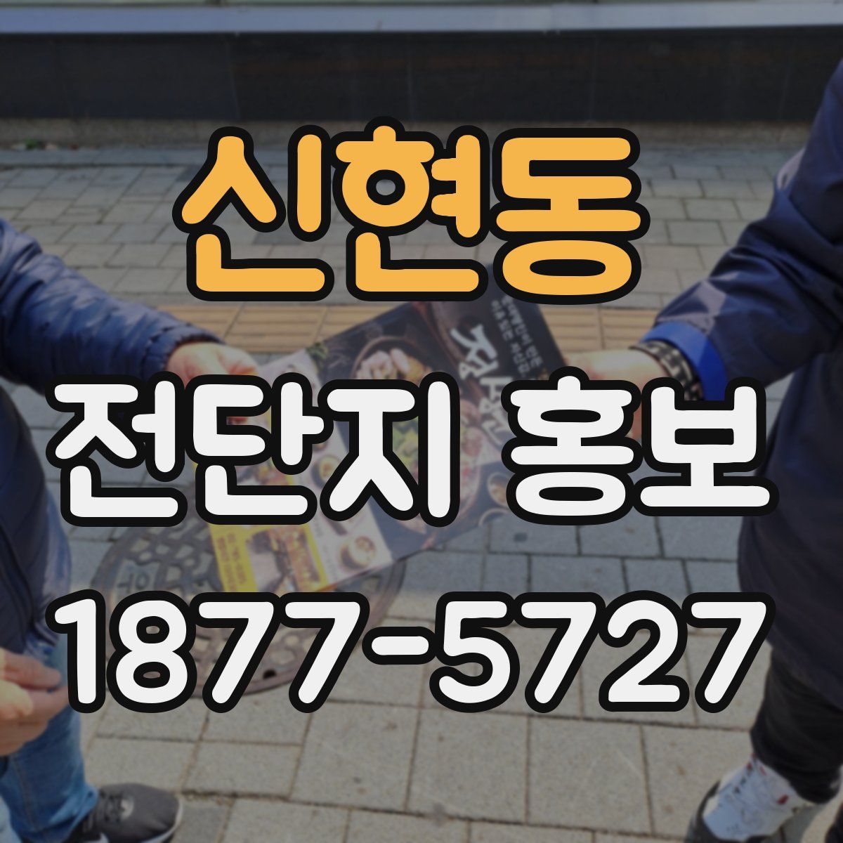 신현동 전단지 홍보