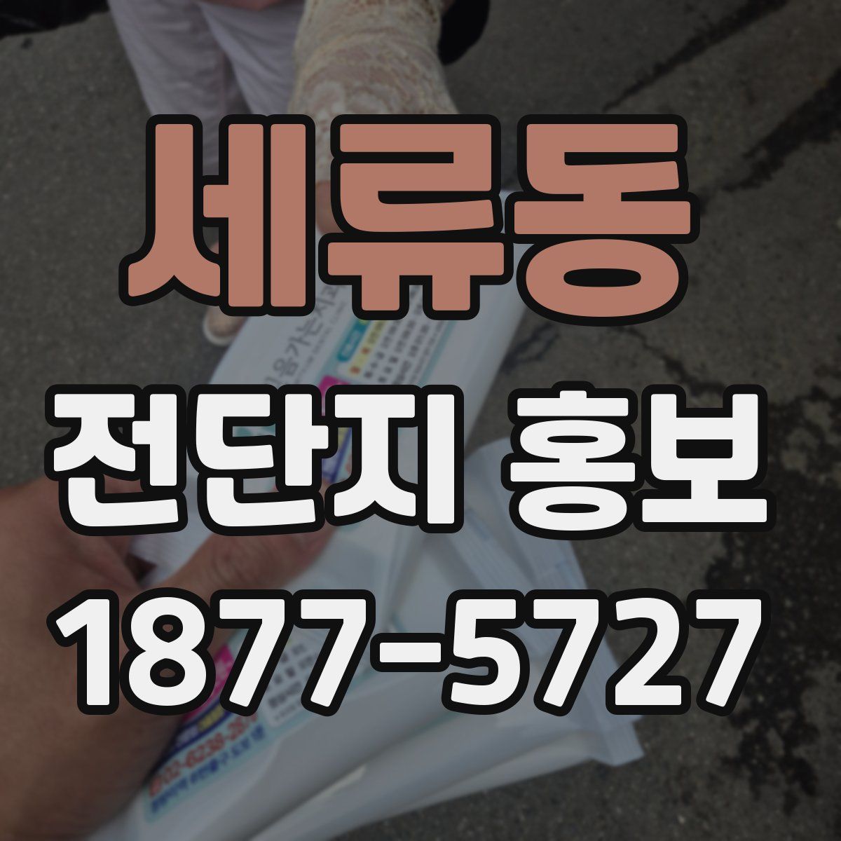 세류동 전단지 홍보