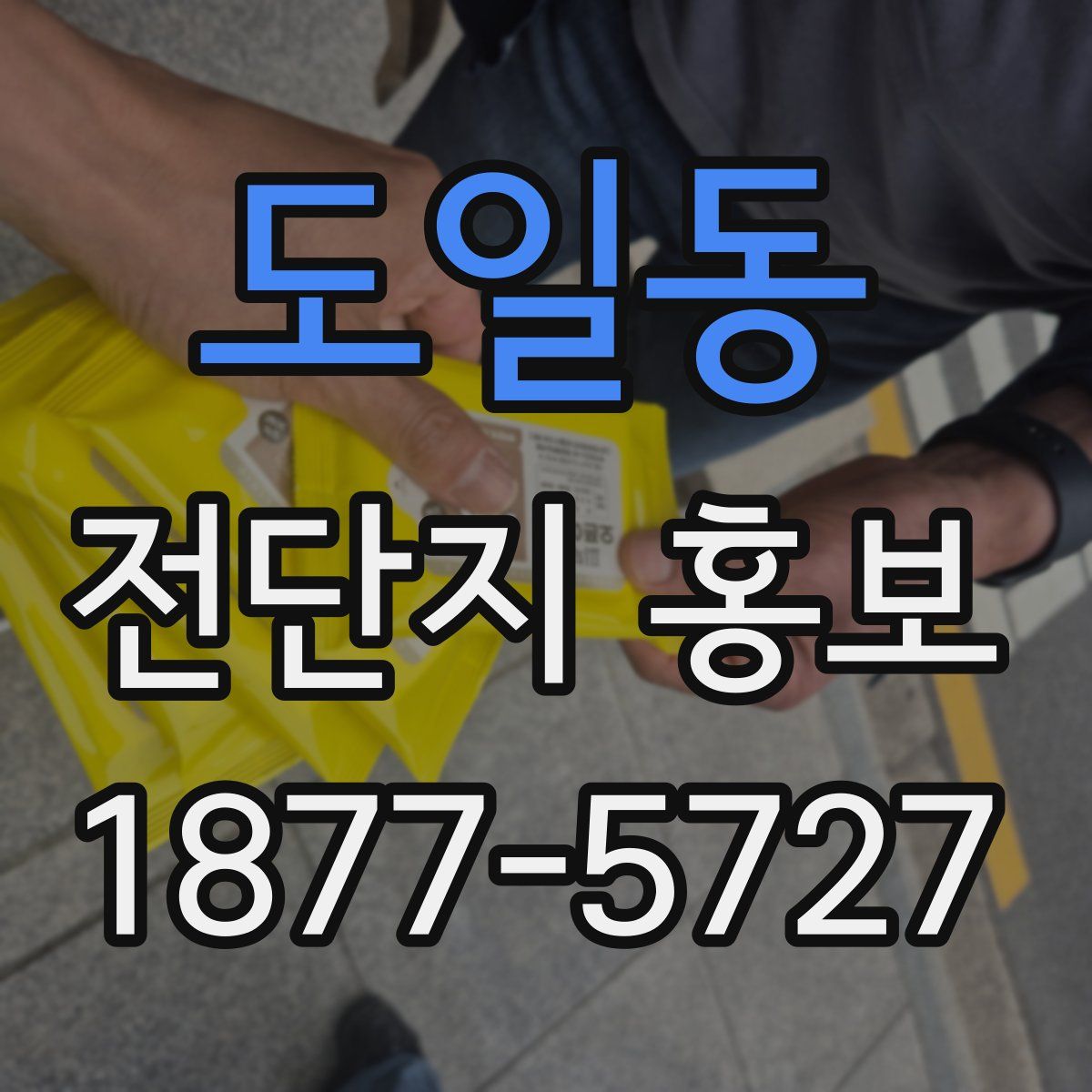 도일동 전단지 홍보
