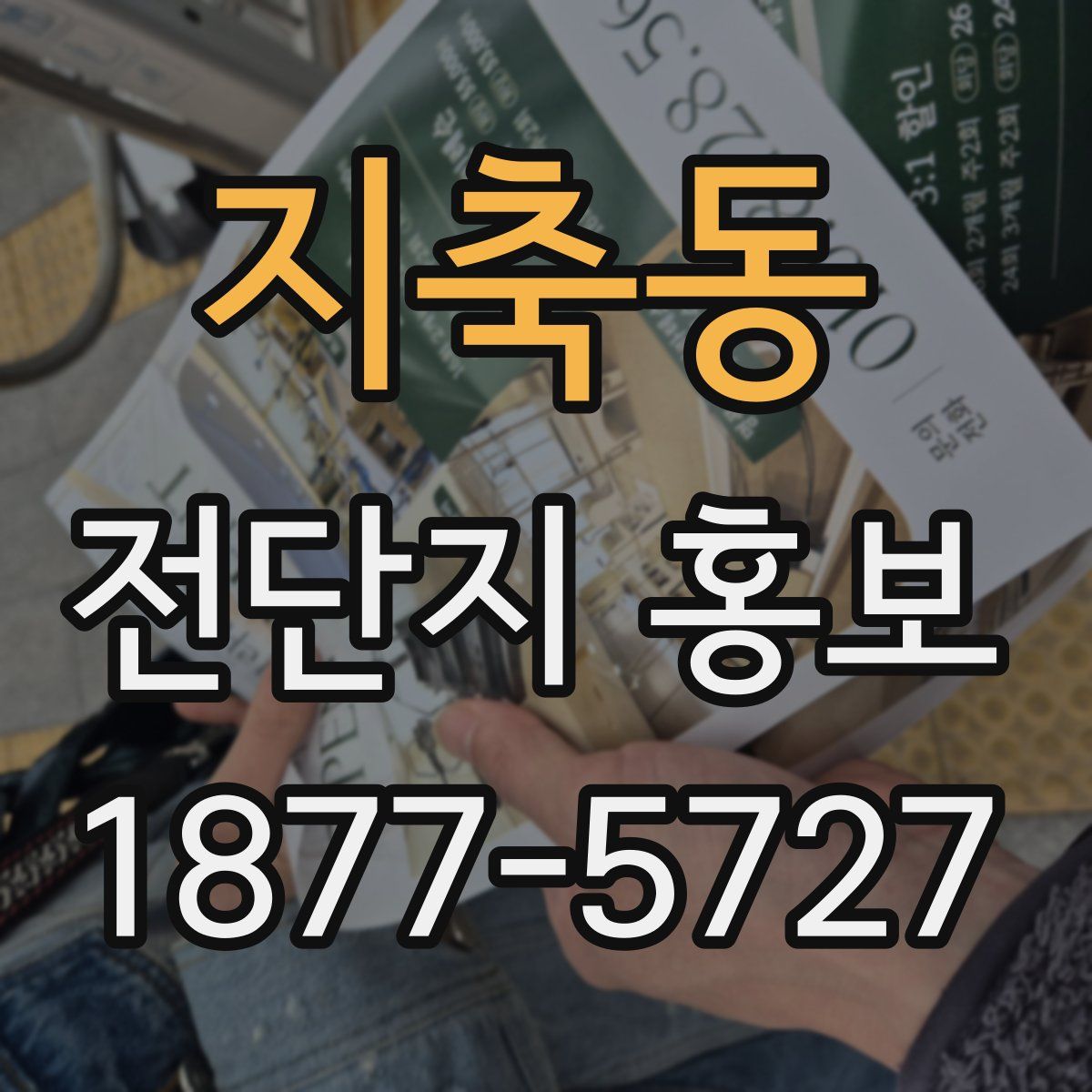 지축동 전단지 홍보