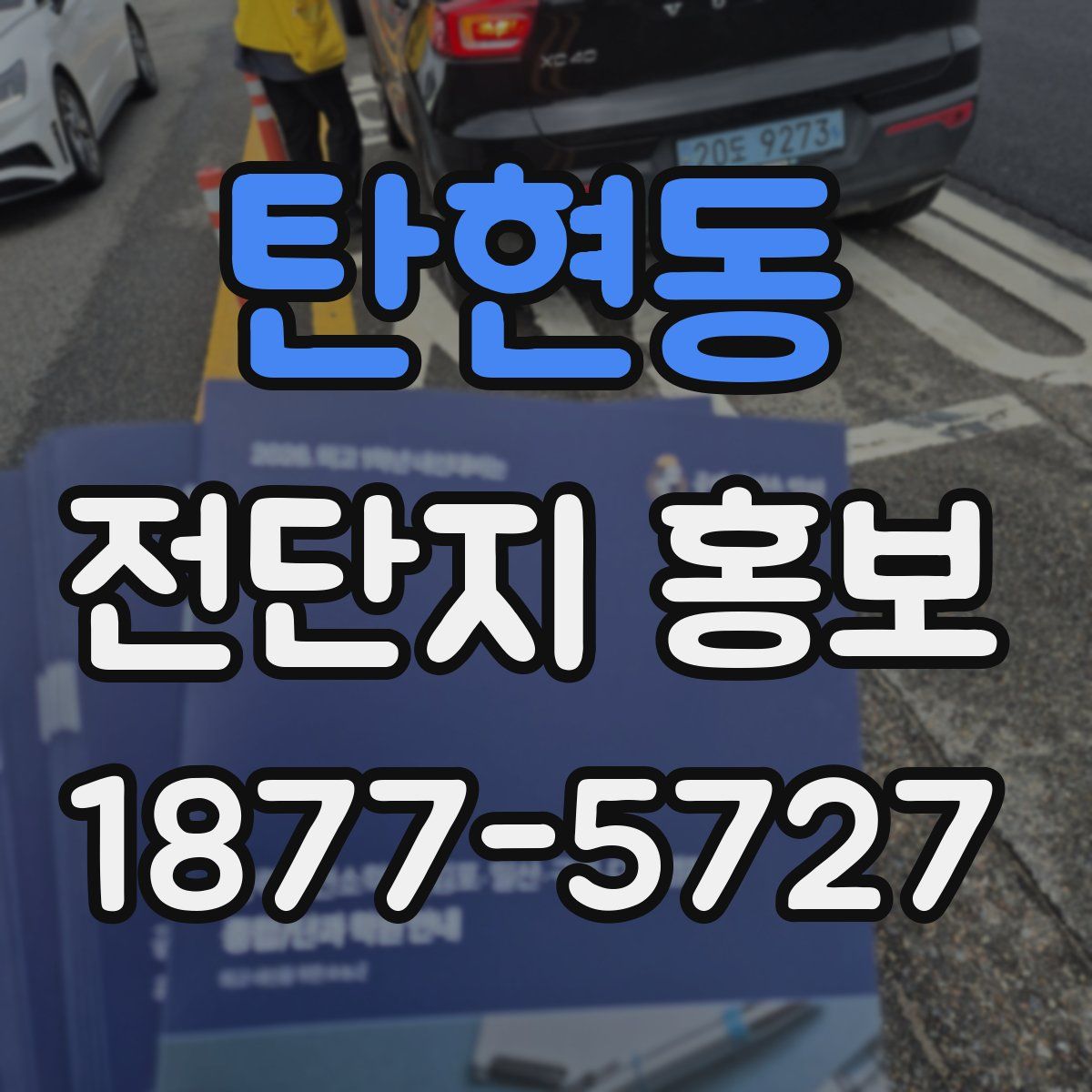 탄현동 전단지 홍보