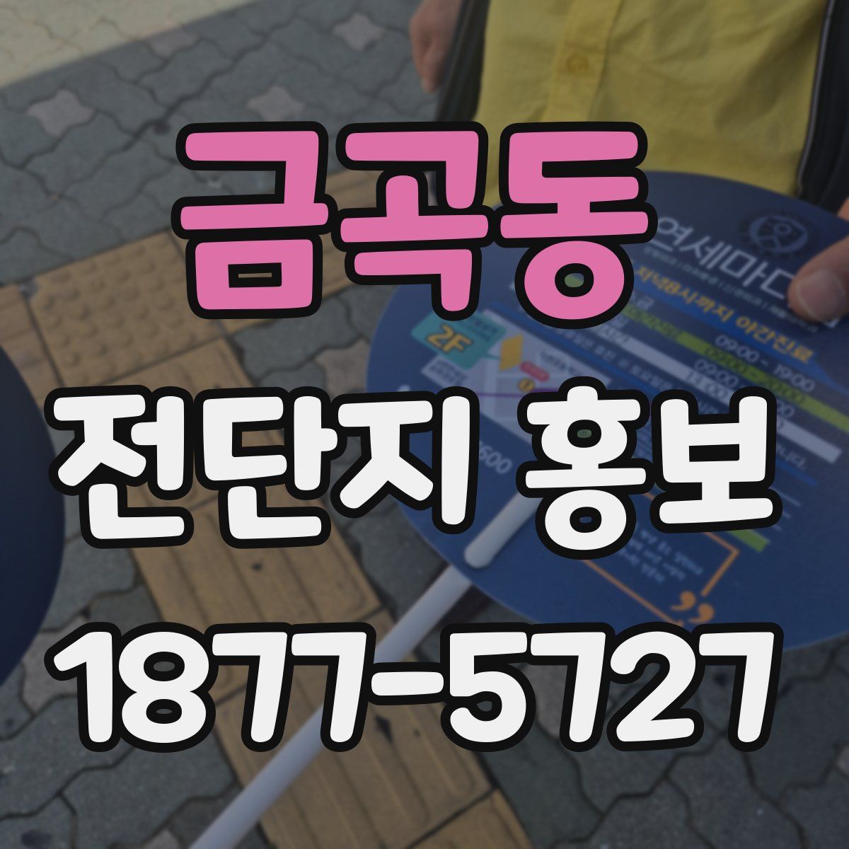 금곡동 전단지 홍보