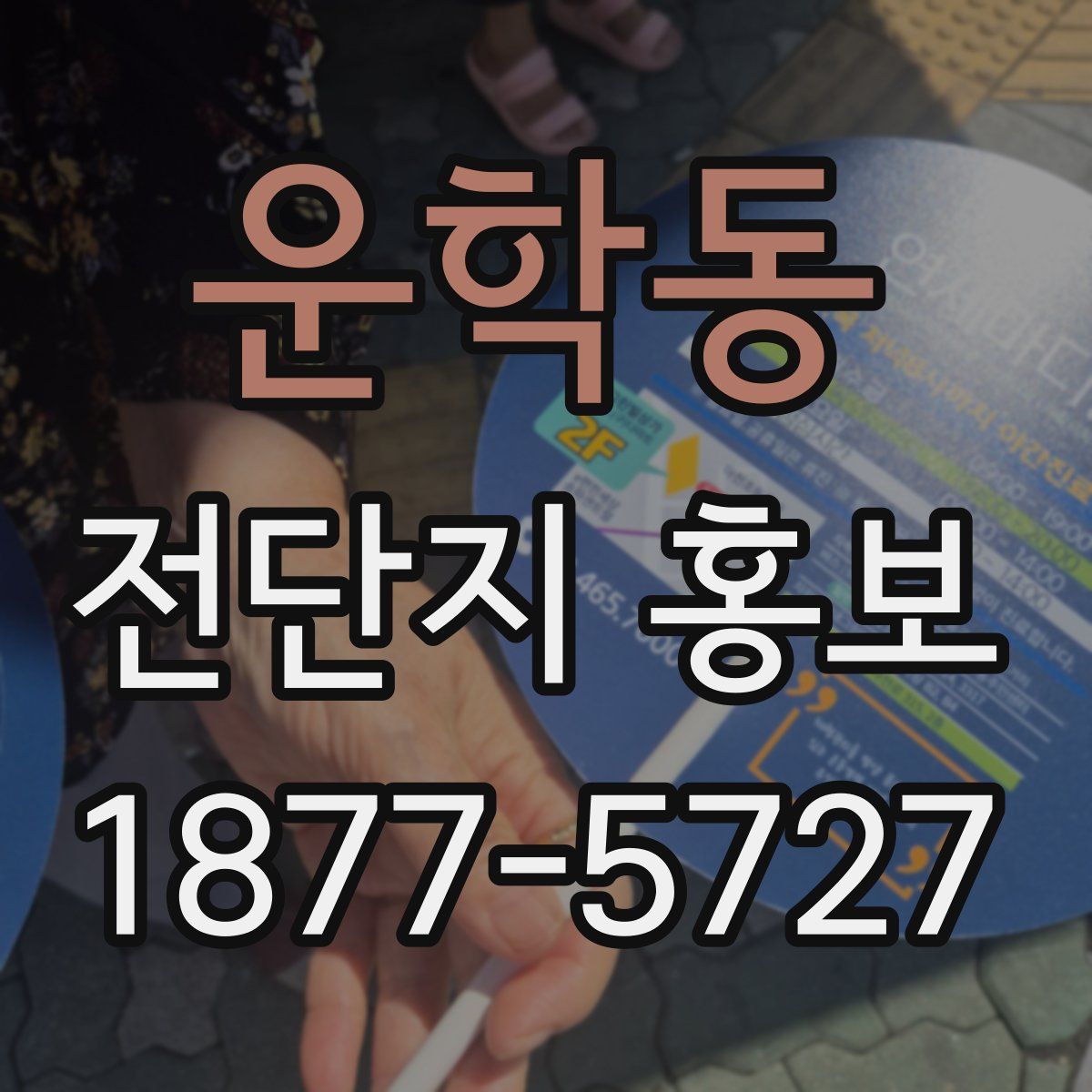 운학동 전단지 홍보