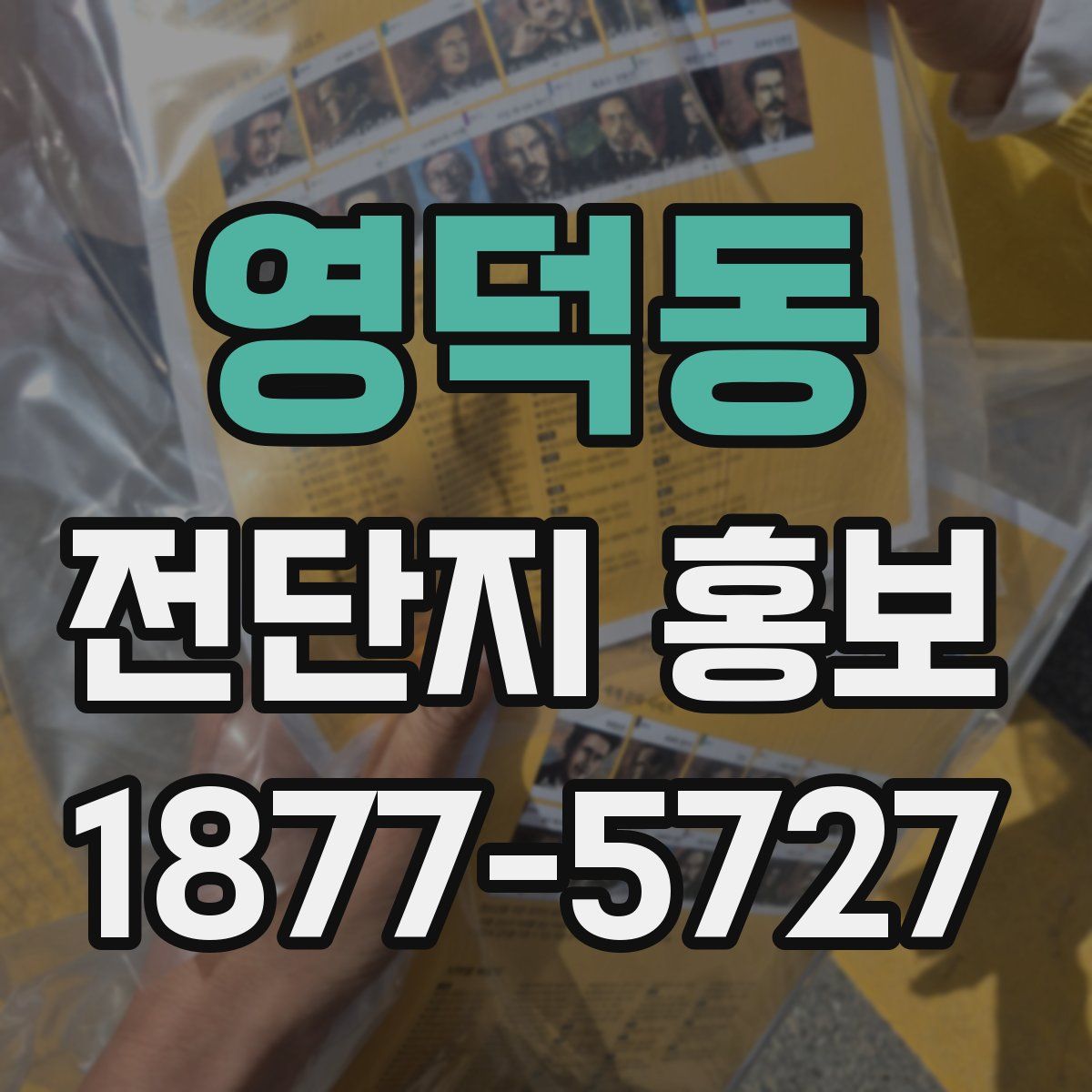 영덕동 전단지 홍보