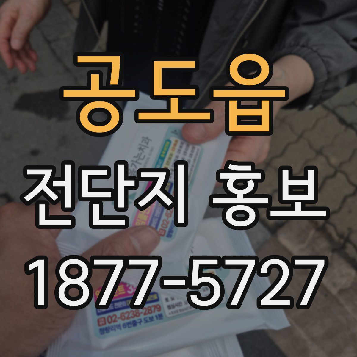공도읍 전단지 홍보