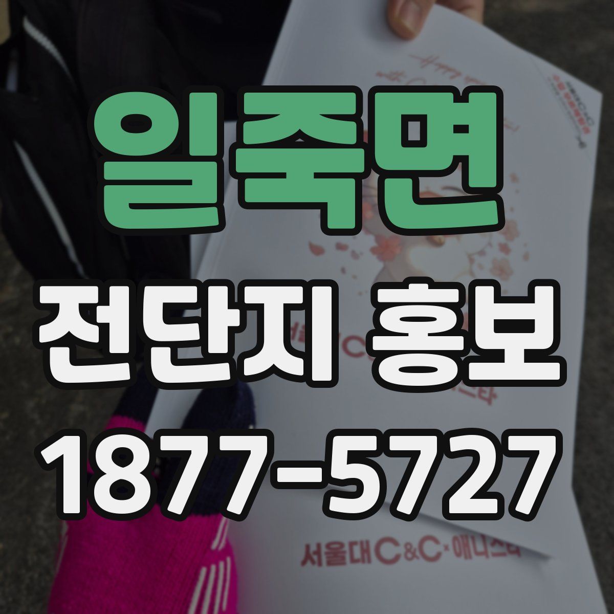 일죽면 전단지 홍보