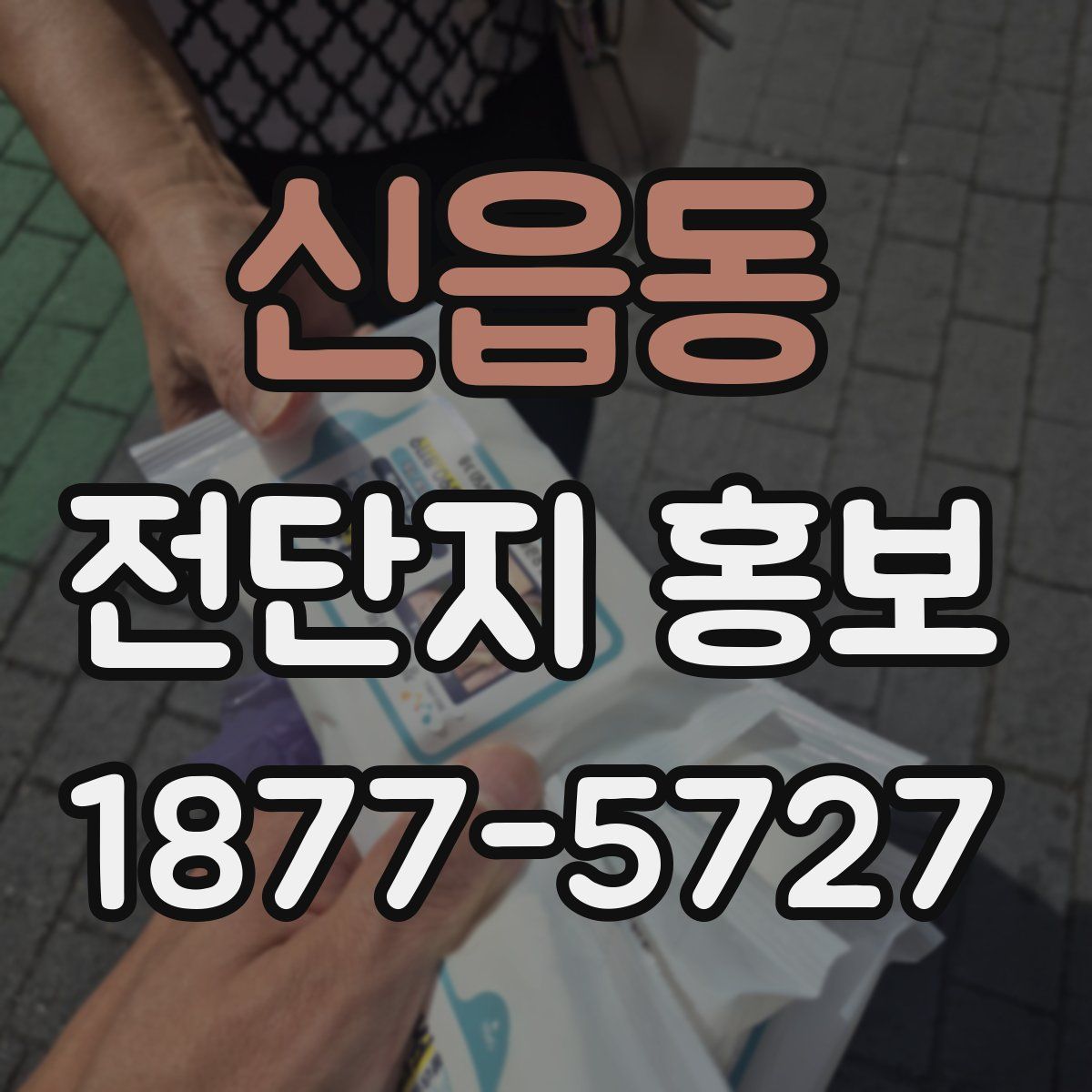 신읍동 전단지 홍보