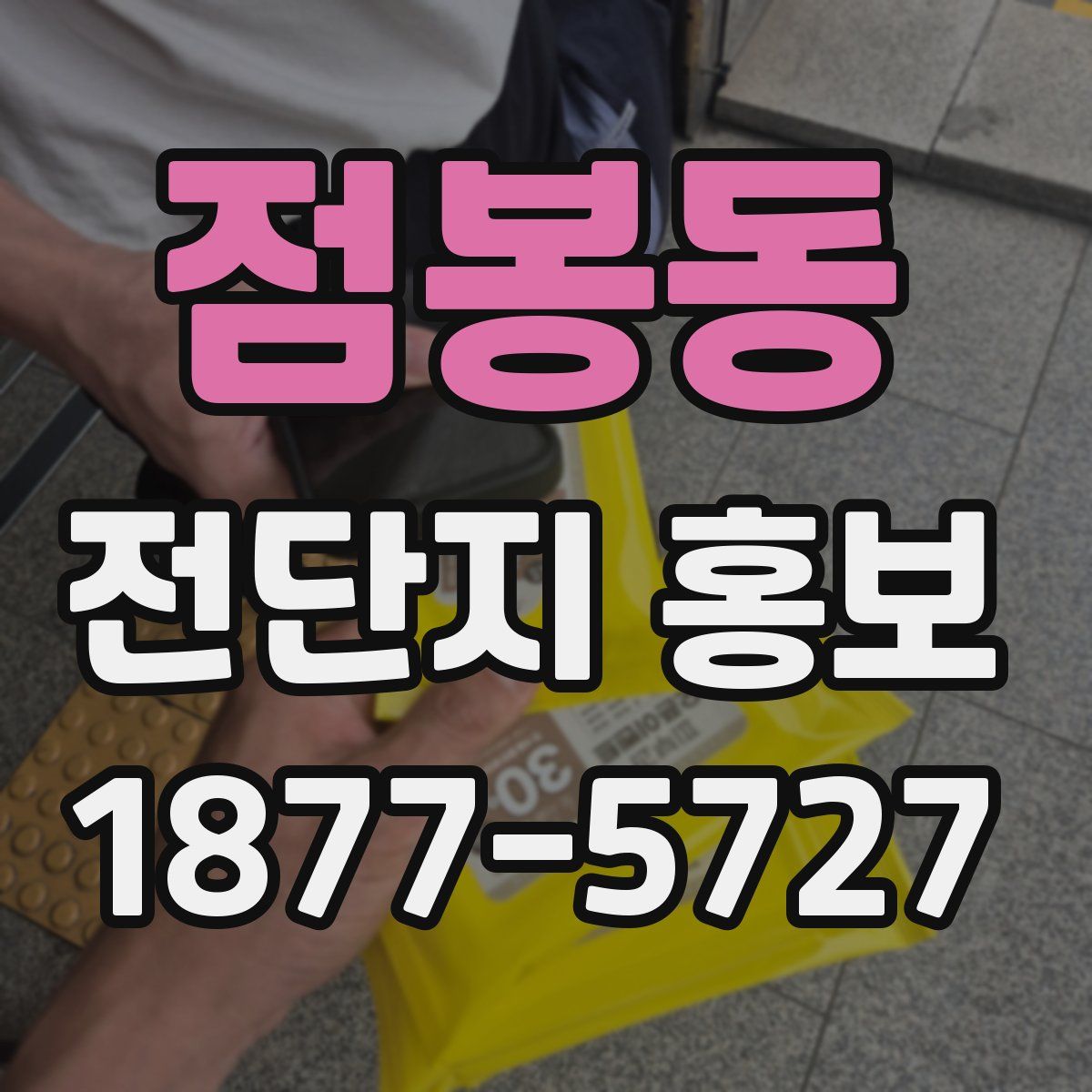 점봉동 전단지 홍보