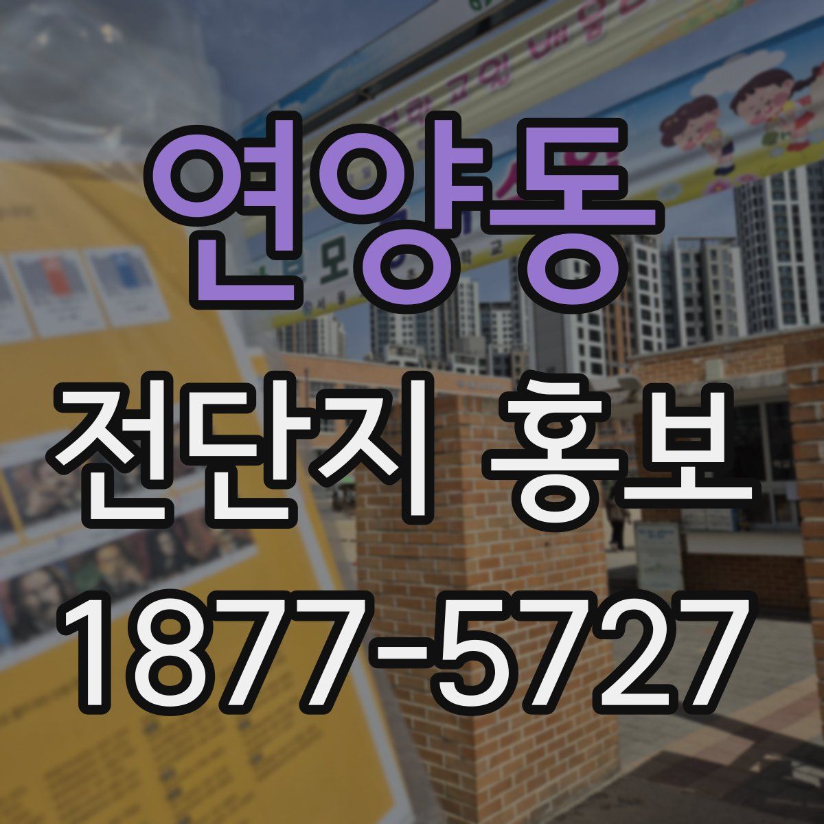 연양동 전단지 홍보