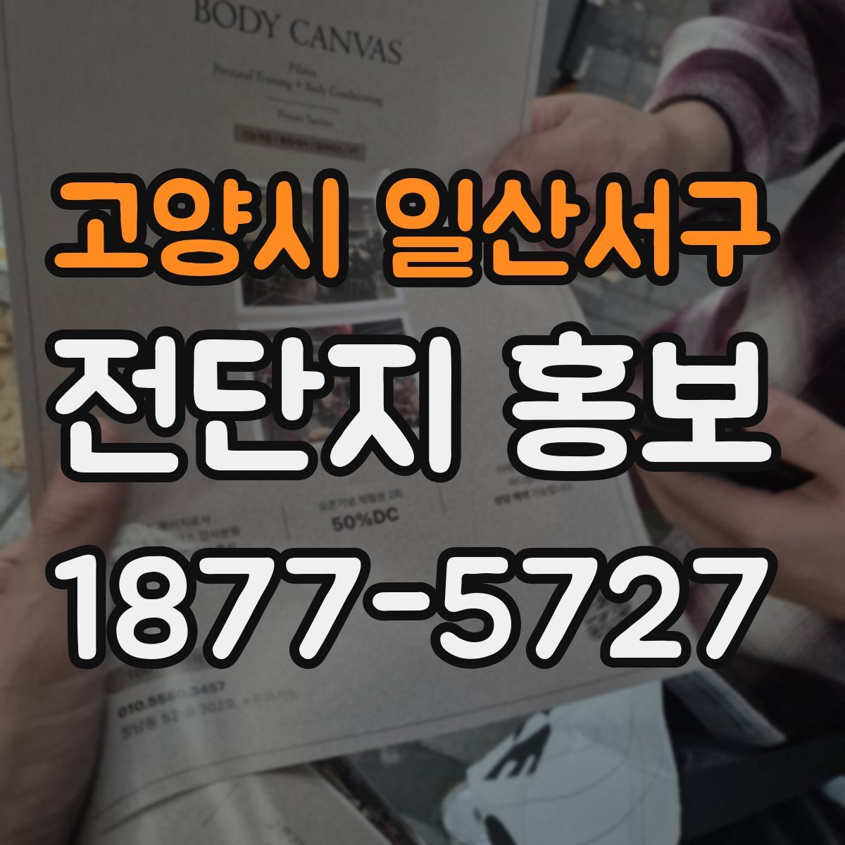 고양시 일산서구 전단지 홍보