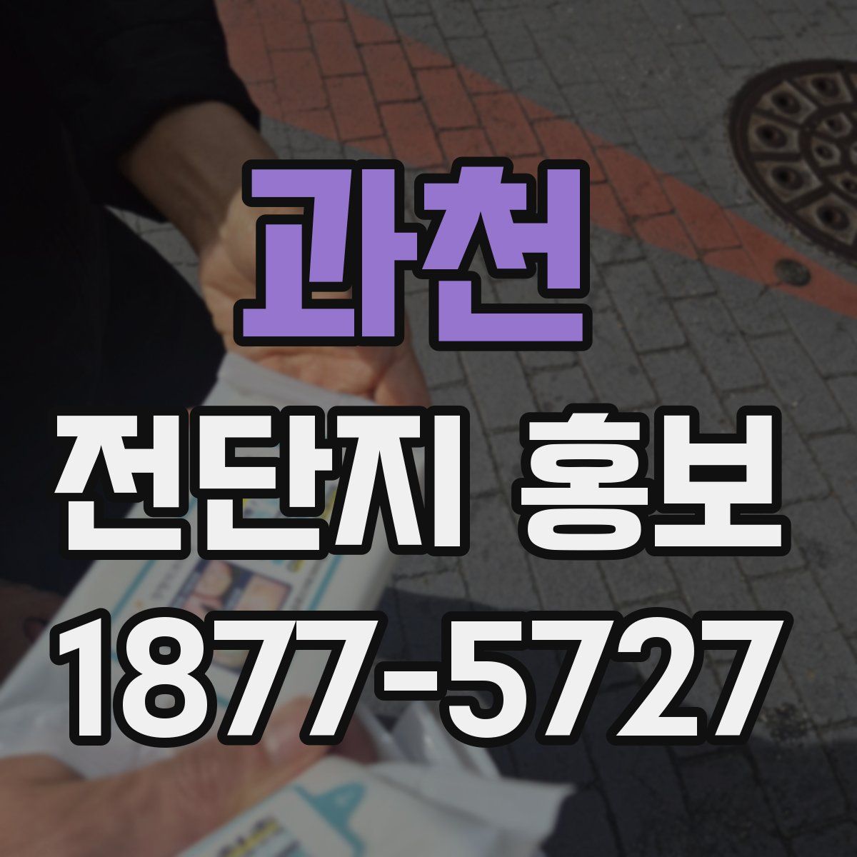 과천 전단지 홍보