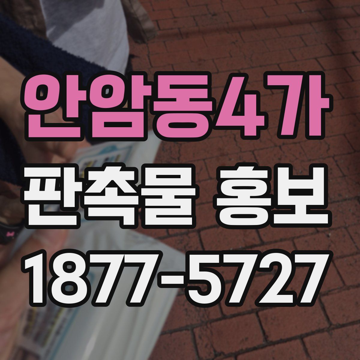 안암동4가 판촉물 홍보