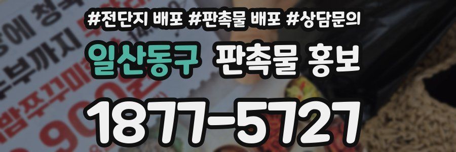 일산동구 판촉물 홍보