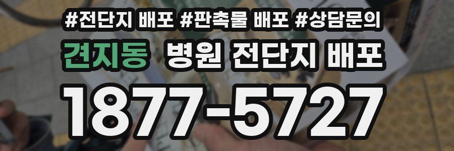 견지동 병원 전단지 배포