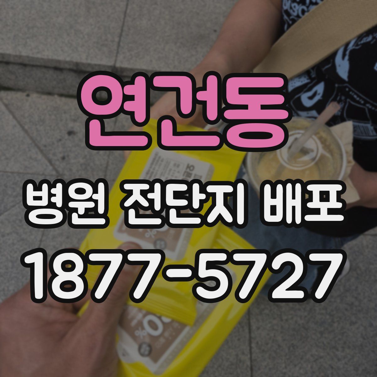 연건동 병원 전단지 배포