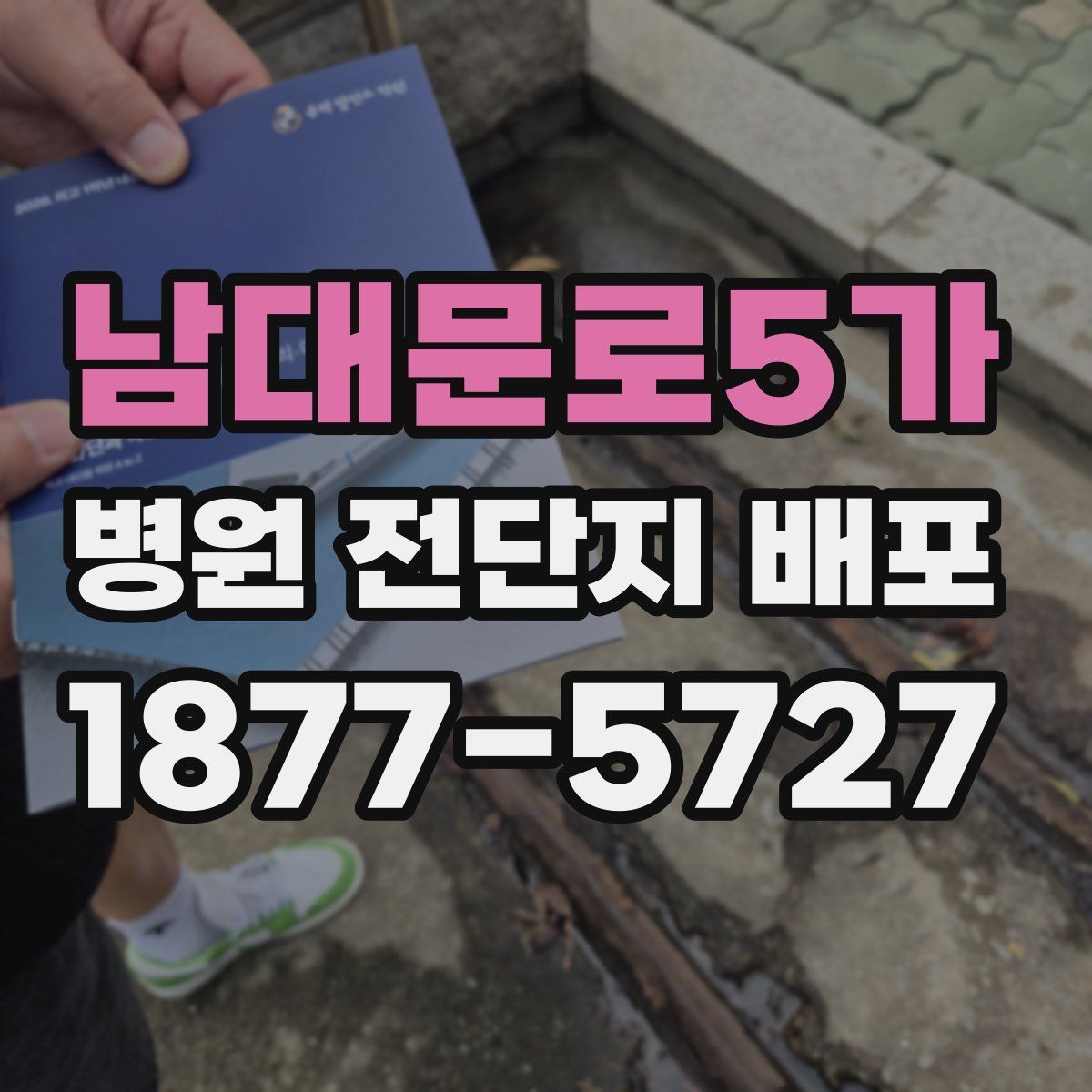 남대문로5가 병원 전단지 배포