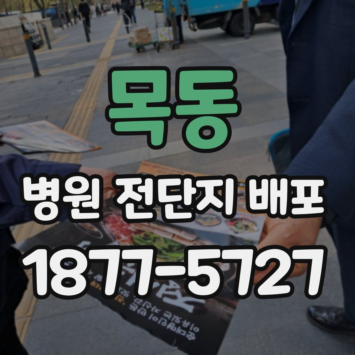 목동 병원 전단지 배포