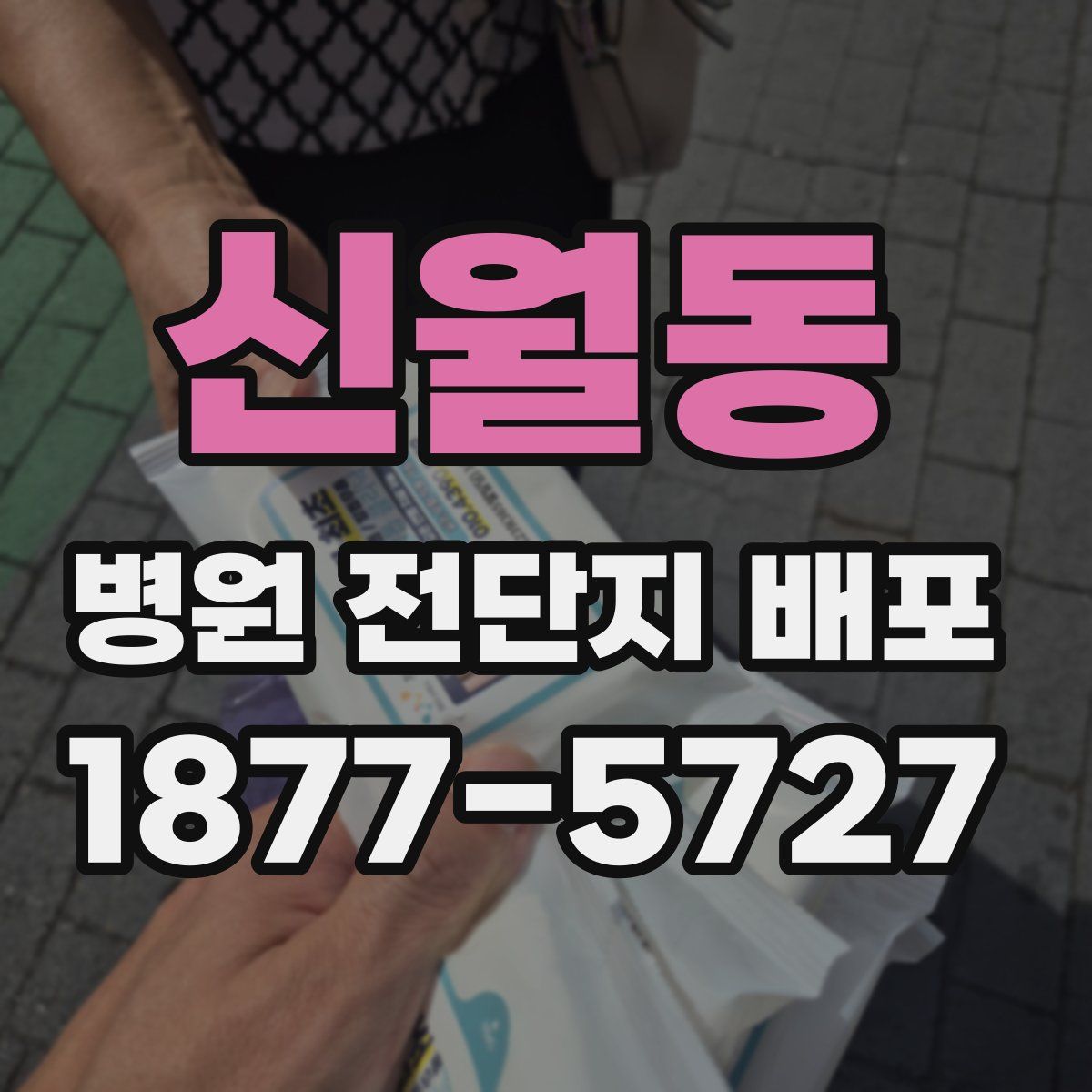 신월동 병원 전단지 배포