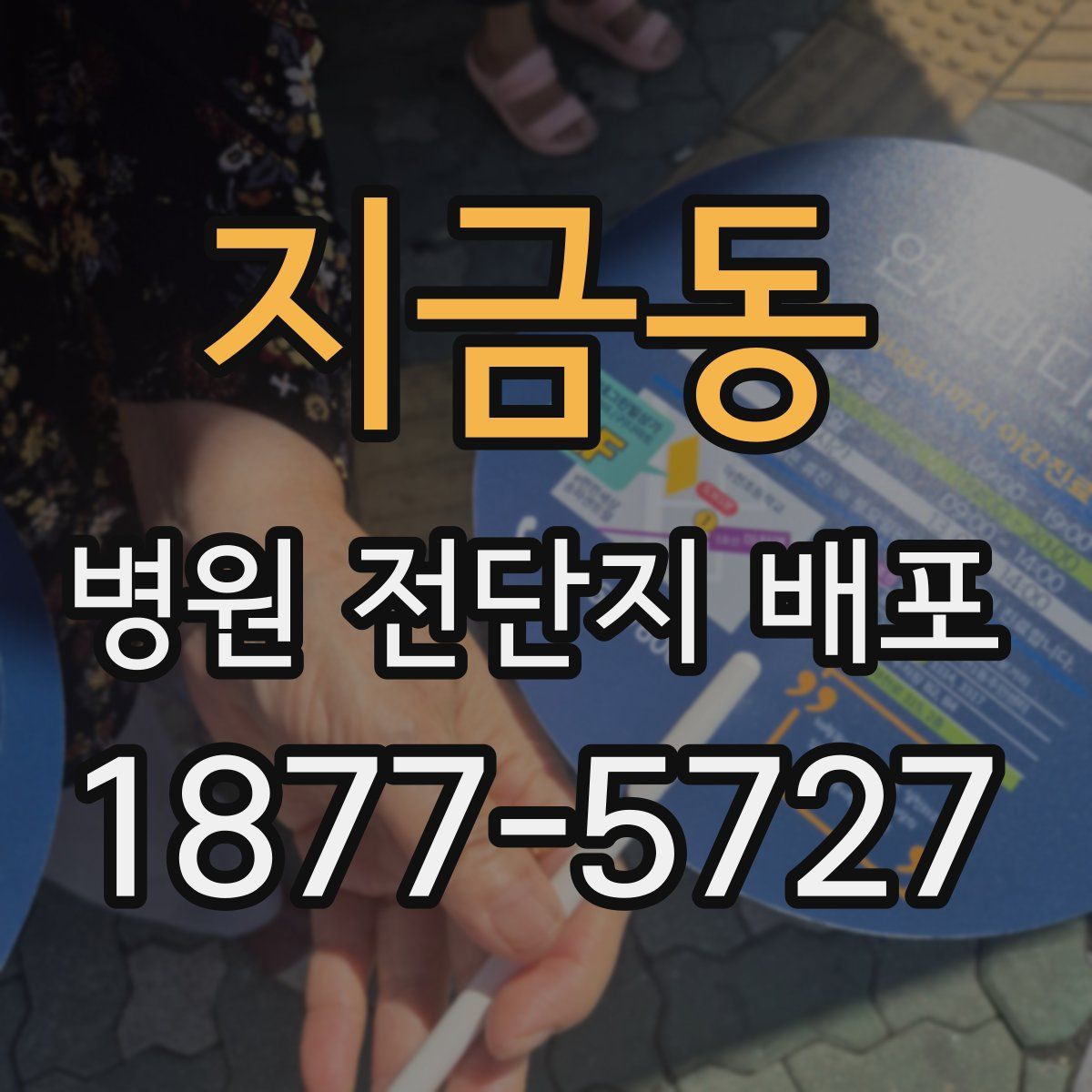 지금동 병원 전단지 배포