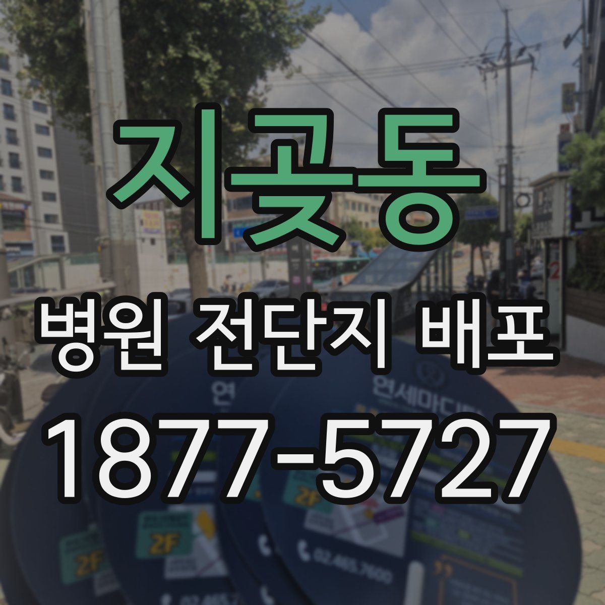 지곶동 병원 전단지 배포