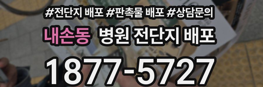 내손동 병원 전단지 배포