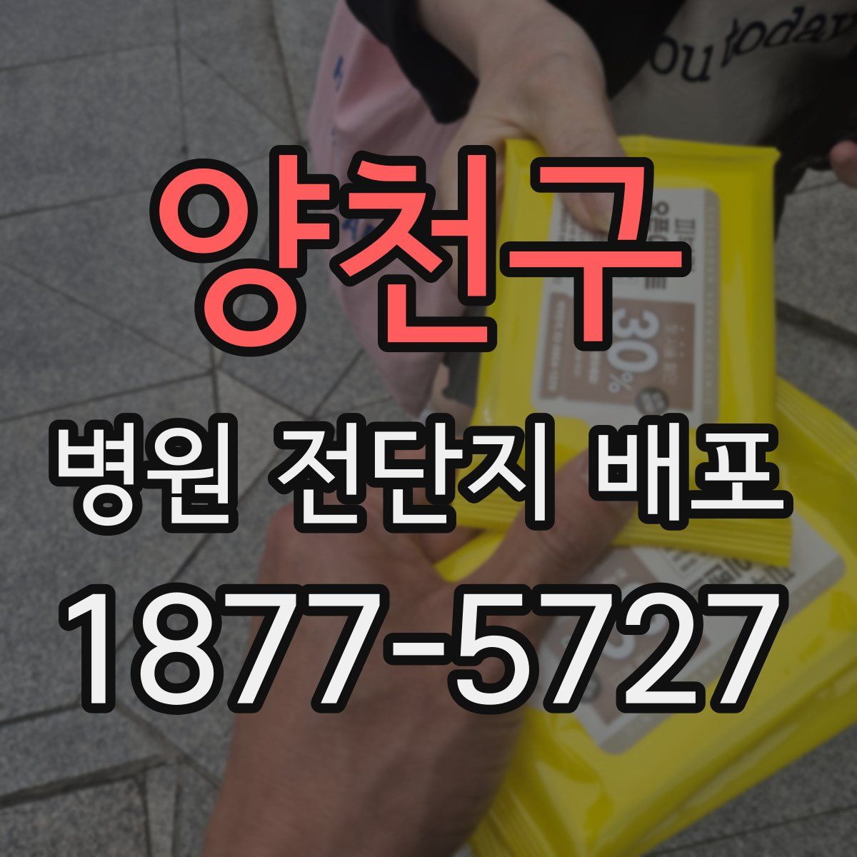 양천구 병원 전단지 배포