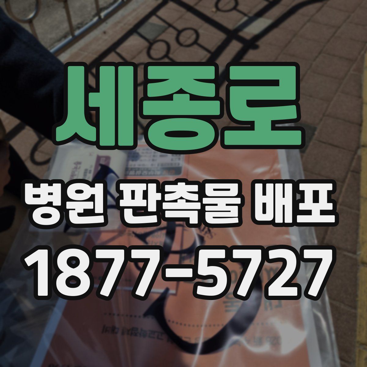 세종로 병원 판촉물 배포