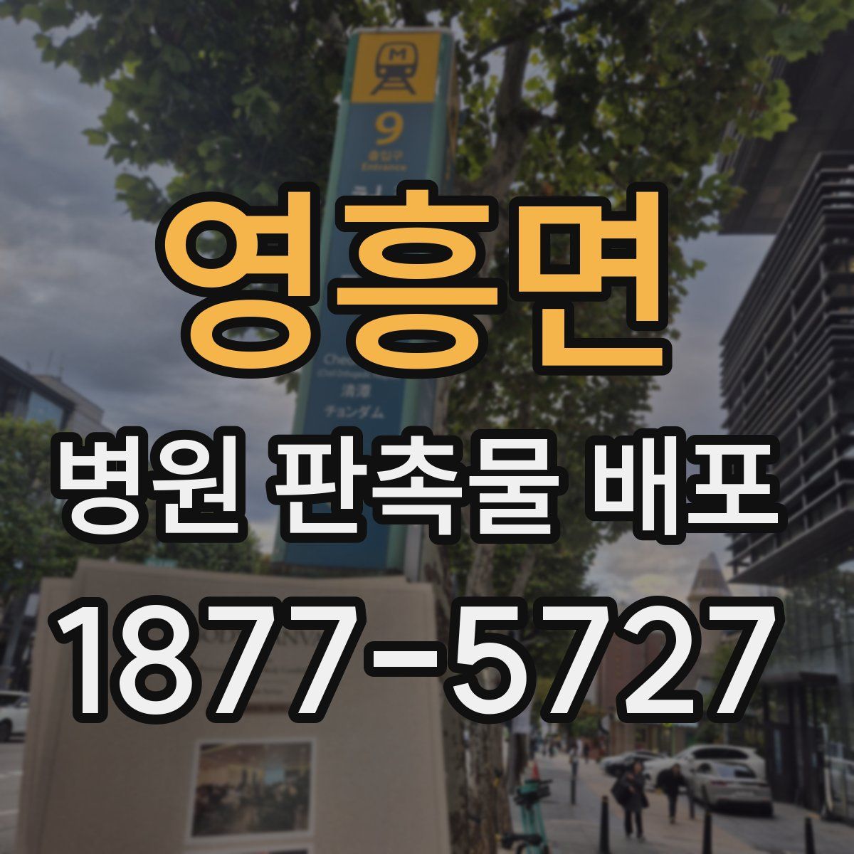 영흥면 병원 판촉물 배포