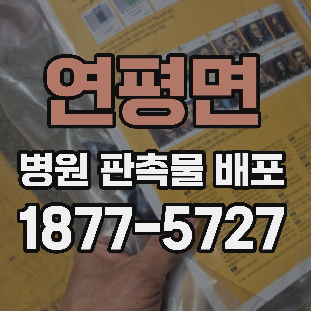 연평면 병원 판촉물 배포