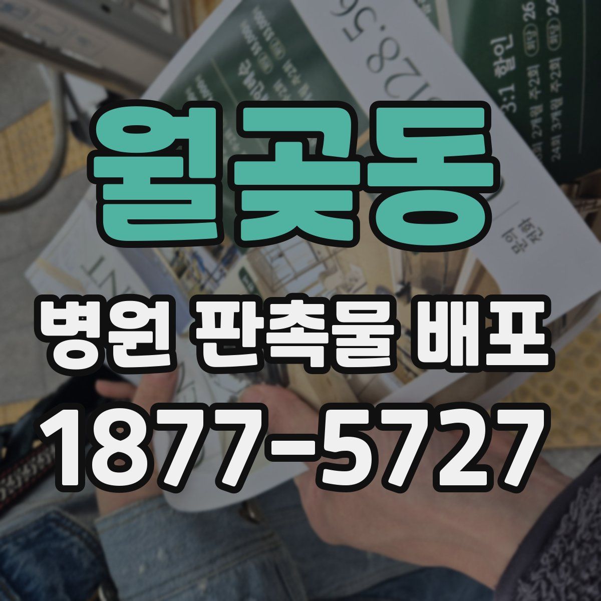 월곶동 병원 판촉물 배포