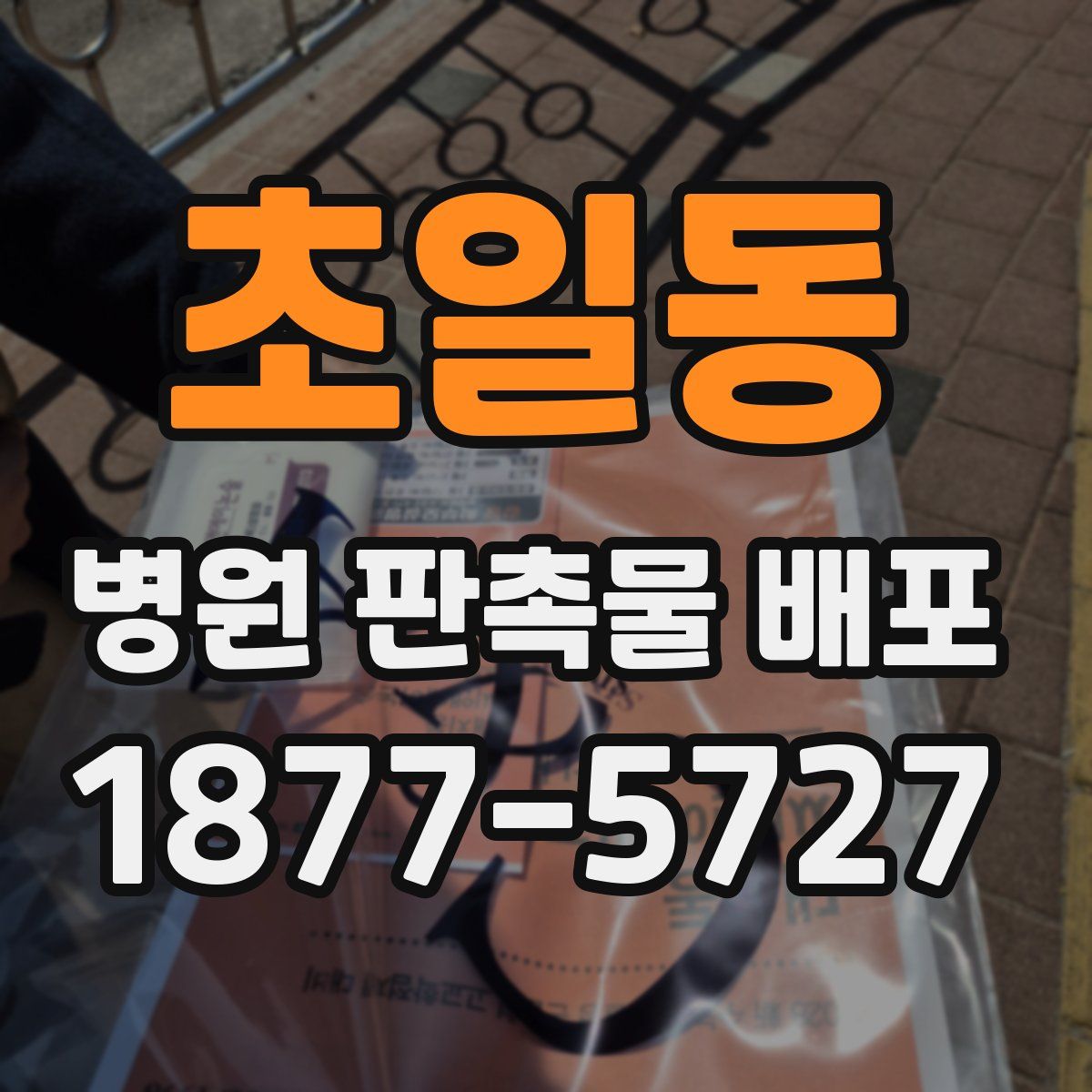 초일동 병원 판촉물 배포
