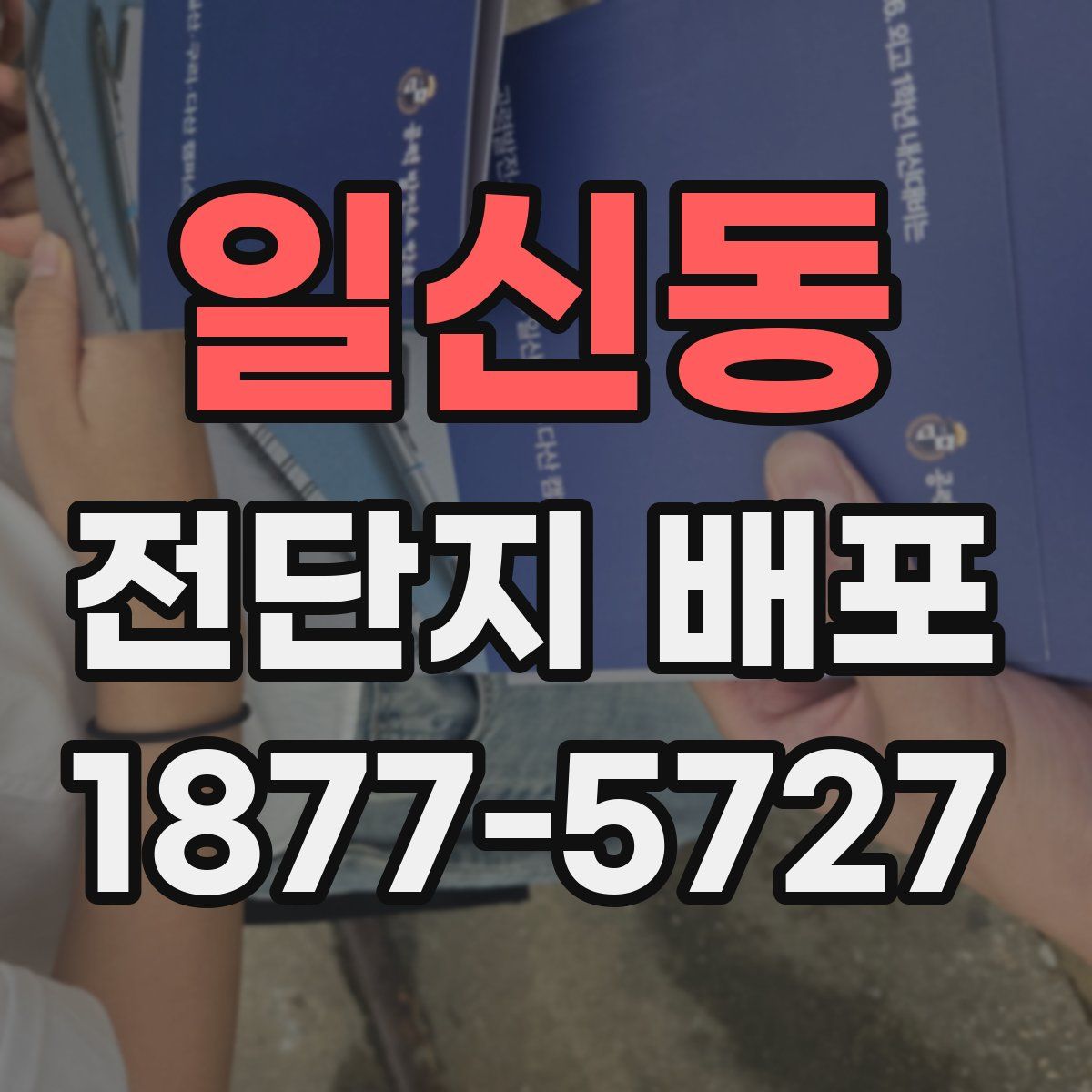 일신동 전단지 배포