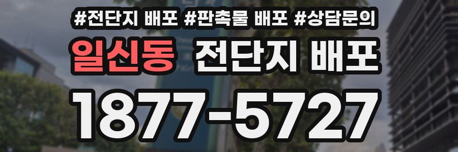 일신동 전단지 배포
