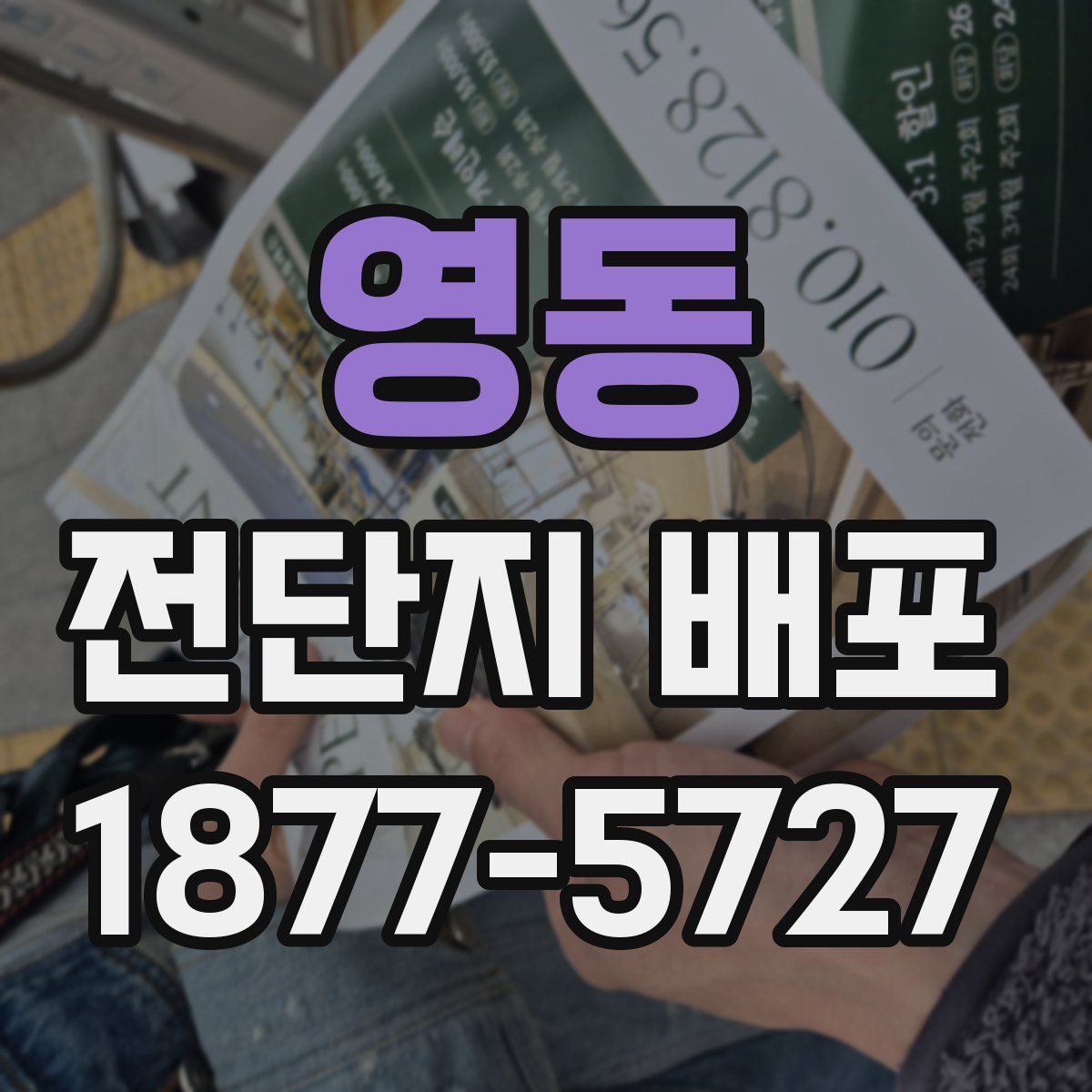 영동 전단지 배포