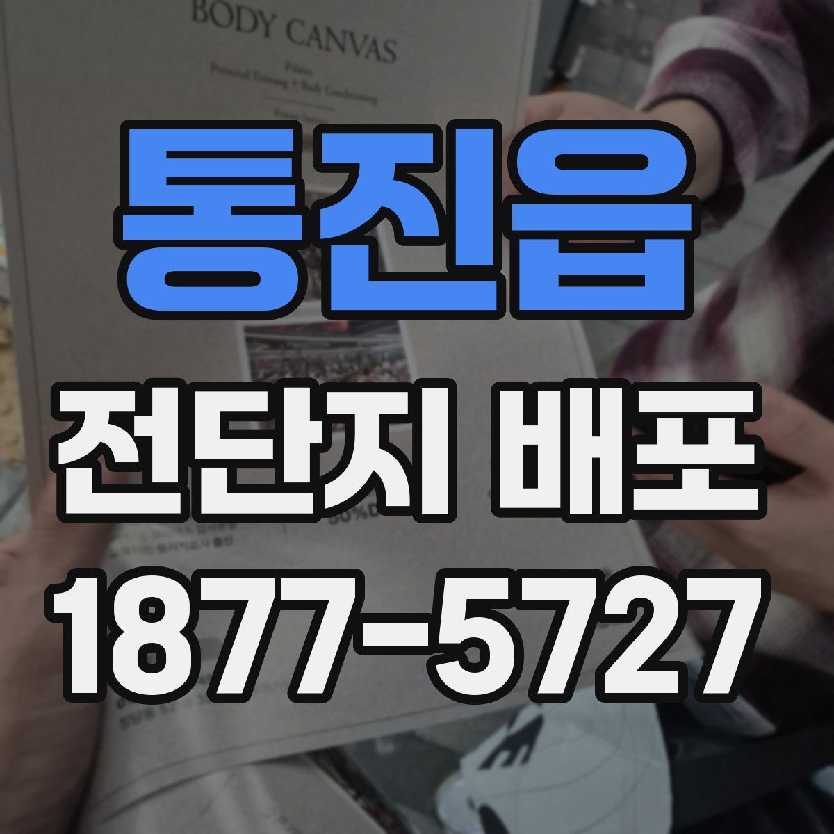 통진읍 전단지 배포
