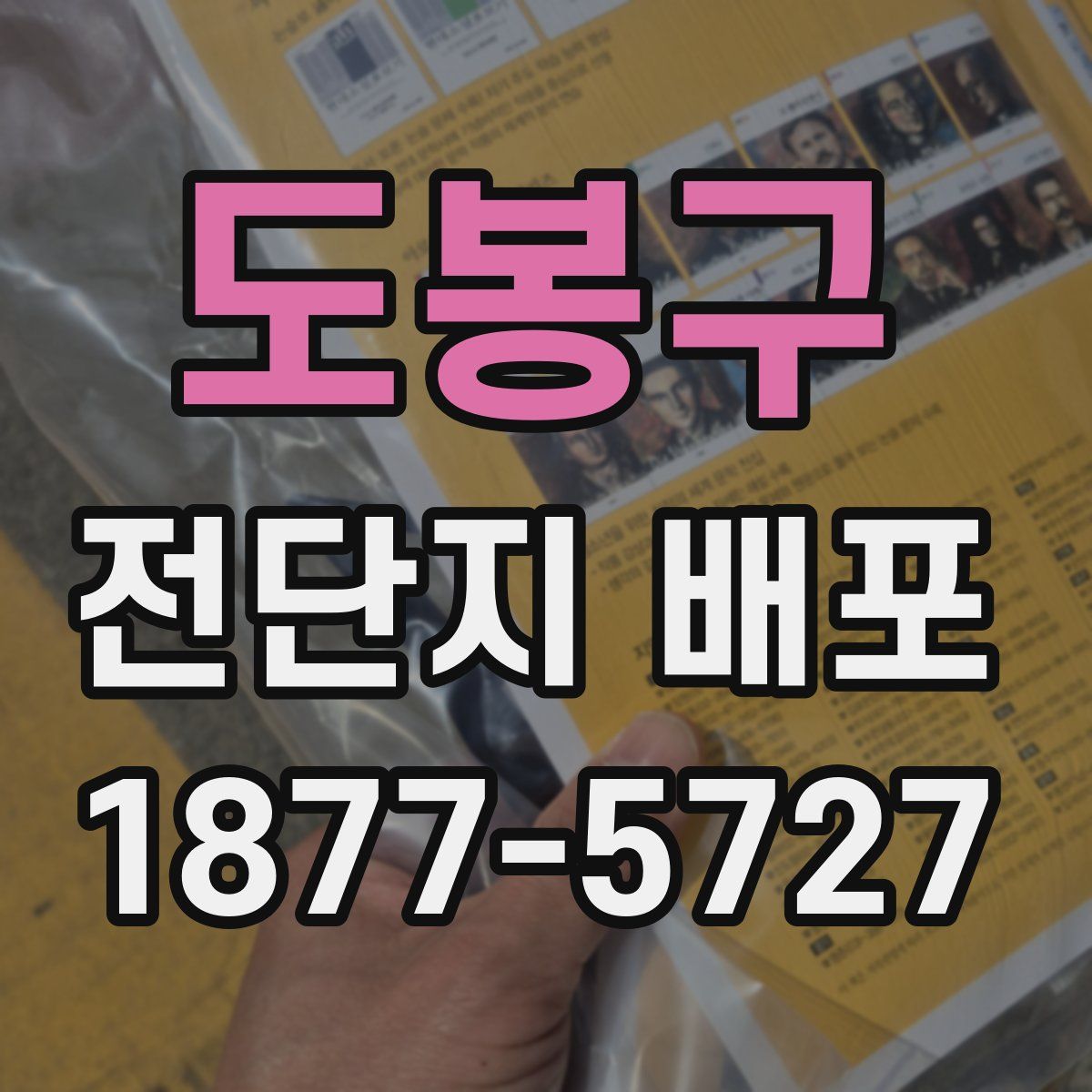 도봉구 전단지 배포