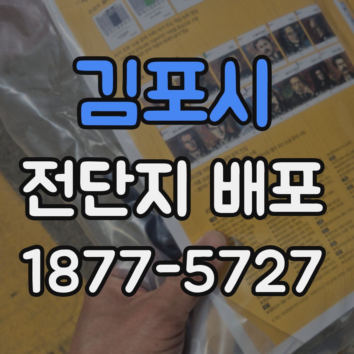 김포시 전단지 배포