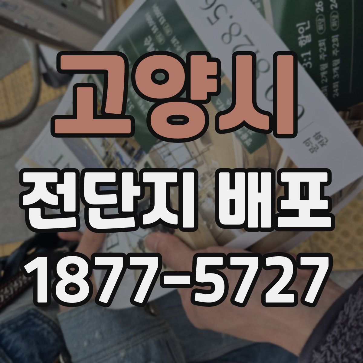 고양시 전단지 배포