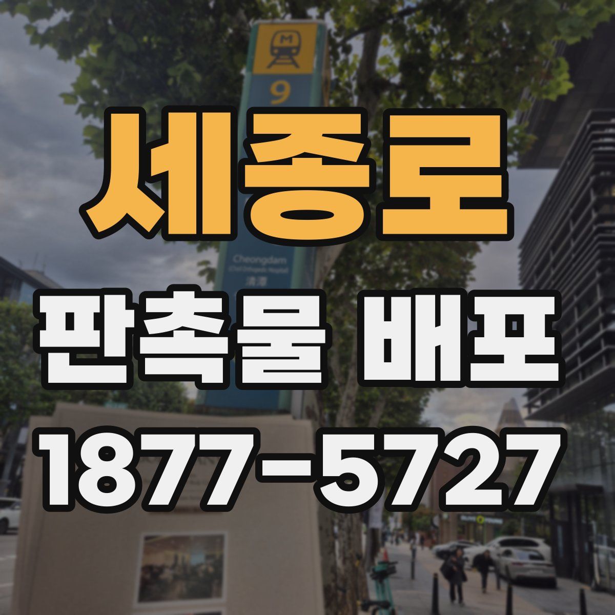 세종로 판촉물 배포