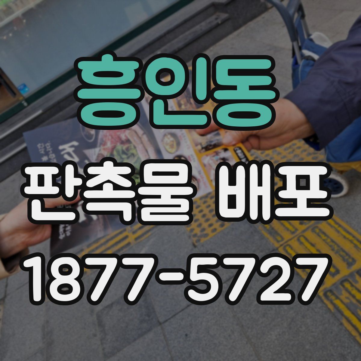 흥인동 판촉물 배포