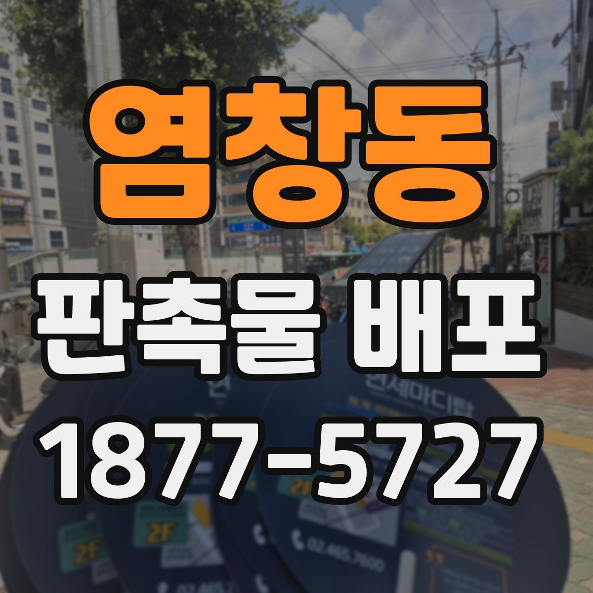 염창동 판촉물 배포