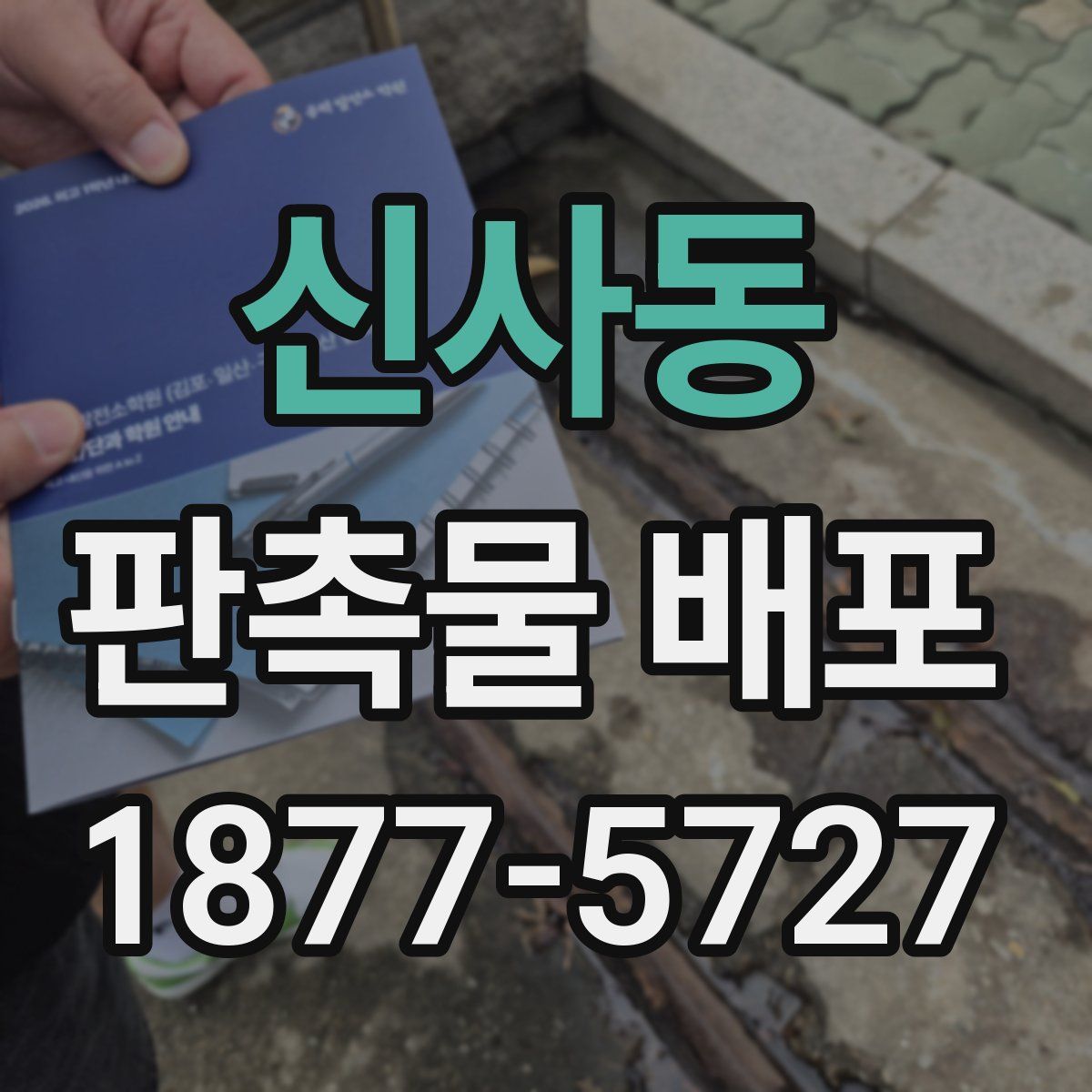 신사동 판촉물 배포