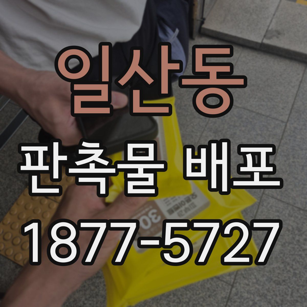 일산동 판촉물 배포