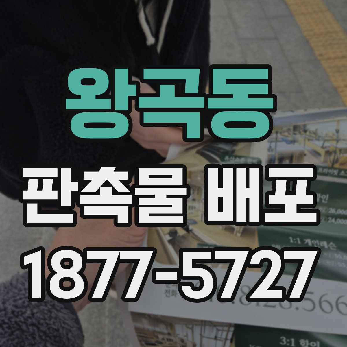 왕곡동 판촉물 배포