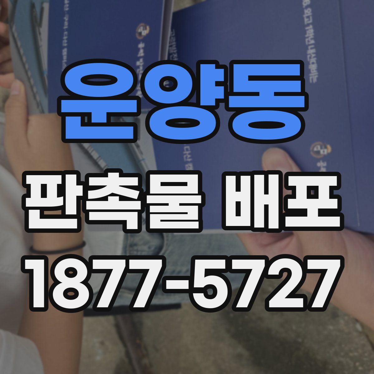 운양동 판촉물 배포