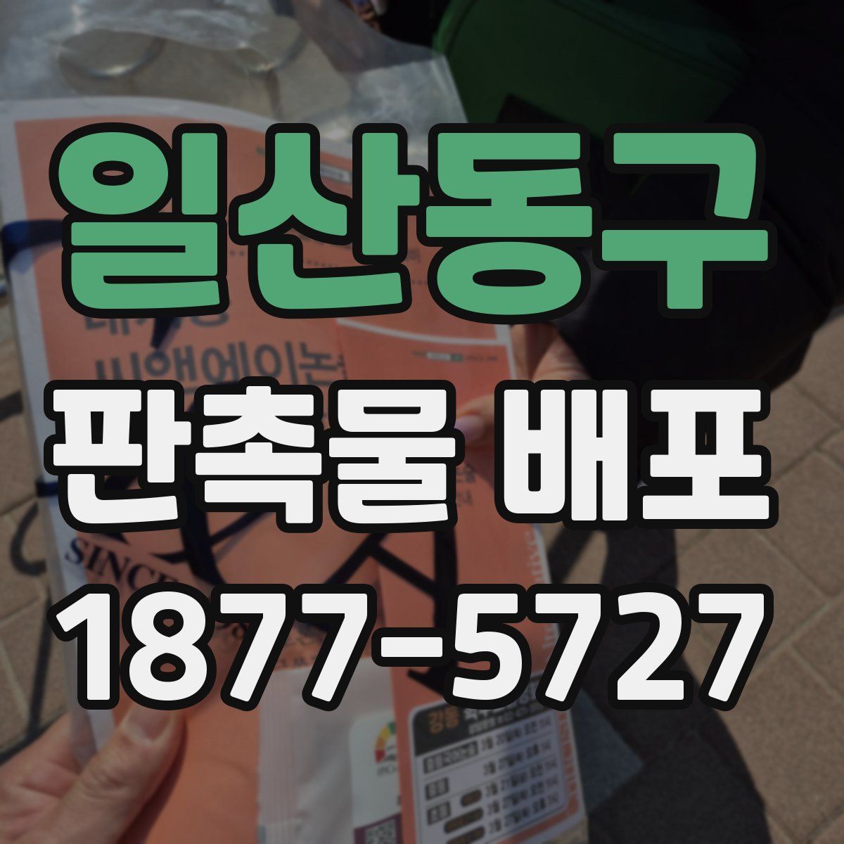 일산동구 판촉물 배포