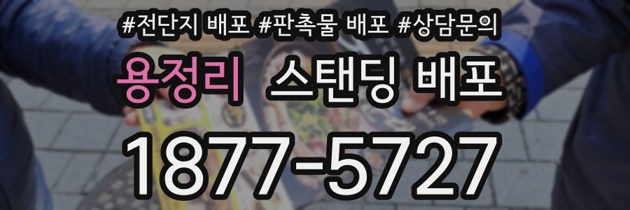 용정리 스탠딩 배포